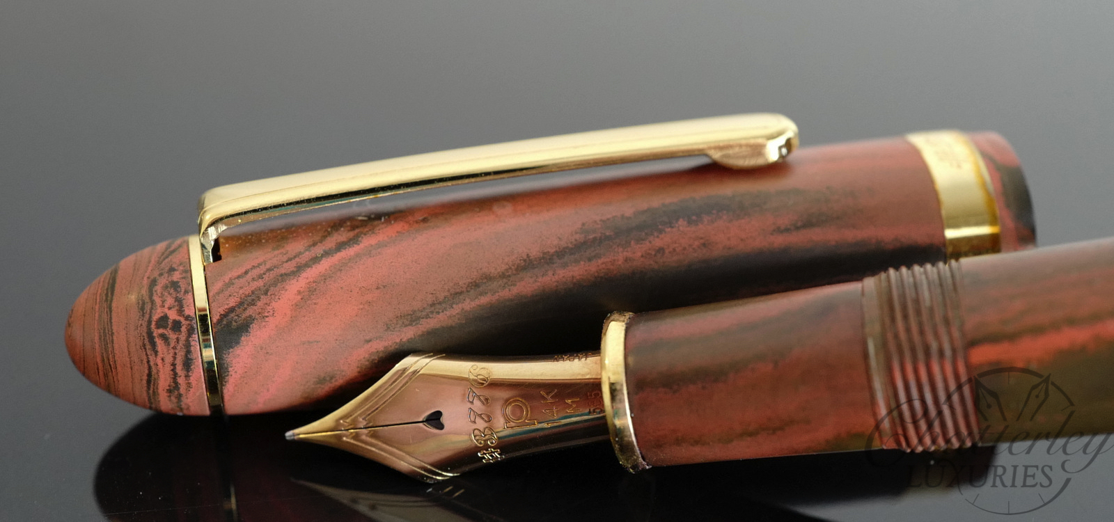 Platinum #3776 Jupiter Ebonite Fountain Pen