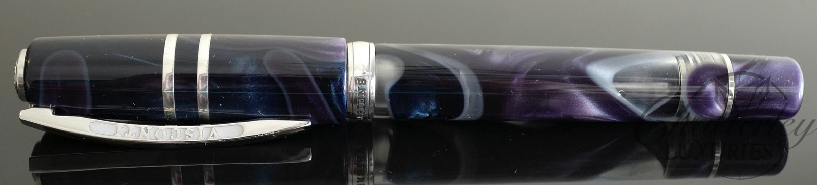 Visconti Homo Sapiens Demonstrator Midnight in Florence Maxi Large Fountain Pen - Image 2