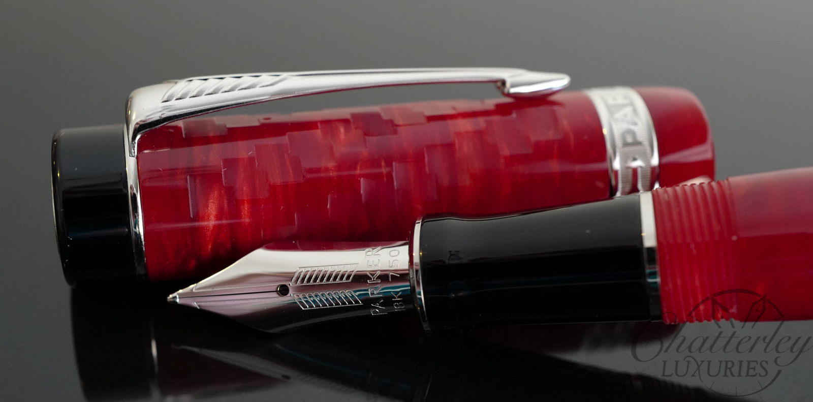 Parker Duofold Centennial DNA Red Fountain Pen