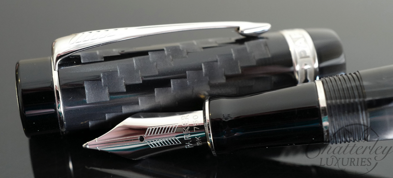Parker Duofold Centennial DNA Black Fountain Pen