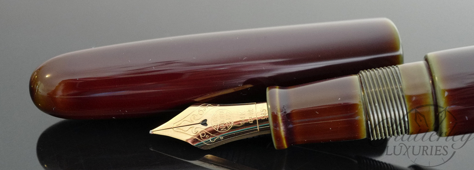 Nakaya Cigar Heki-Tamenuri Fountain Pen