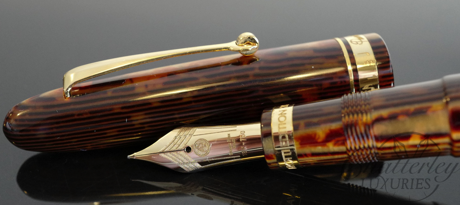Armando Simoni Club Ogiva Arco Bronze Pavarotti 2 Fountain Pen