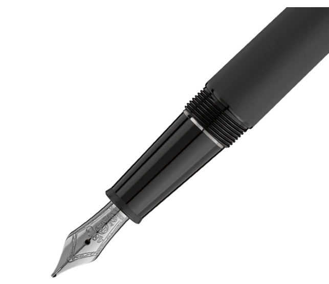 Montblanc 145 Classique Fountain Pen Ultra Black Fountain Pen