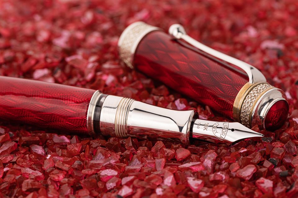 Aurora 100th Anniversary Cento Red Limited Edition Fountain Pen