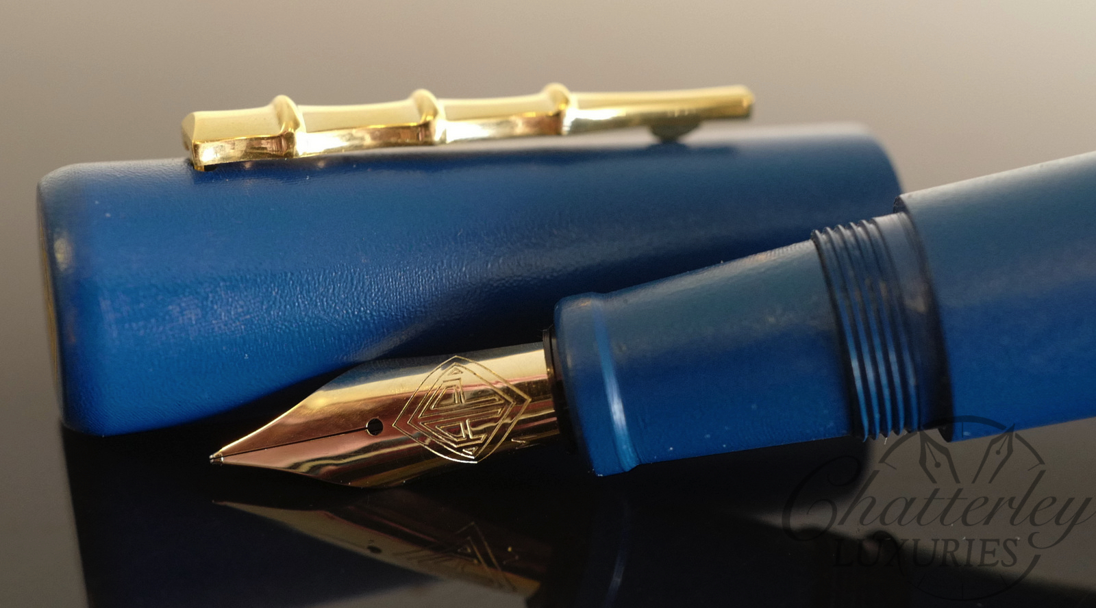 Flash Sale - AP Limited Editions Urushi Ishiji Blue Limited Edition Fountain Pen