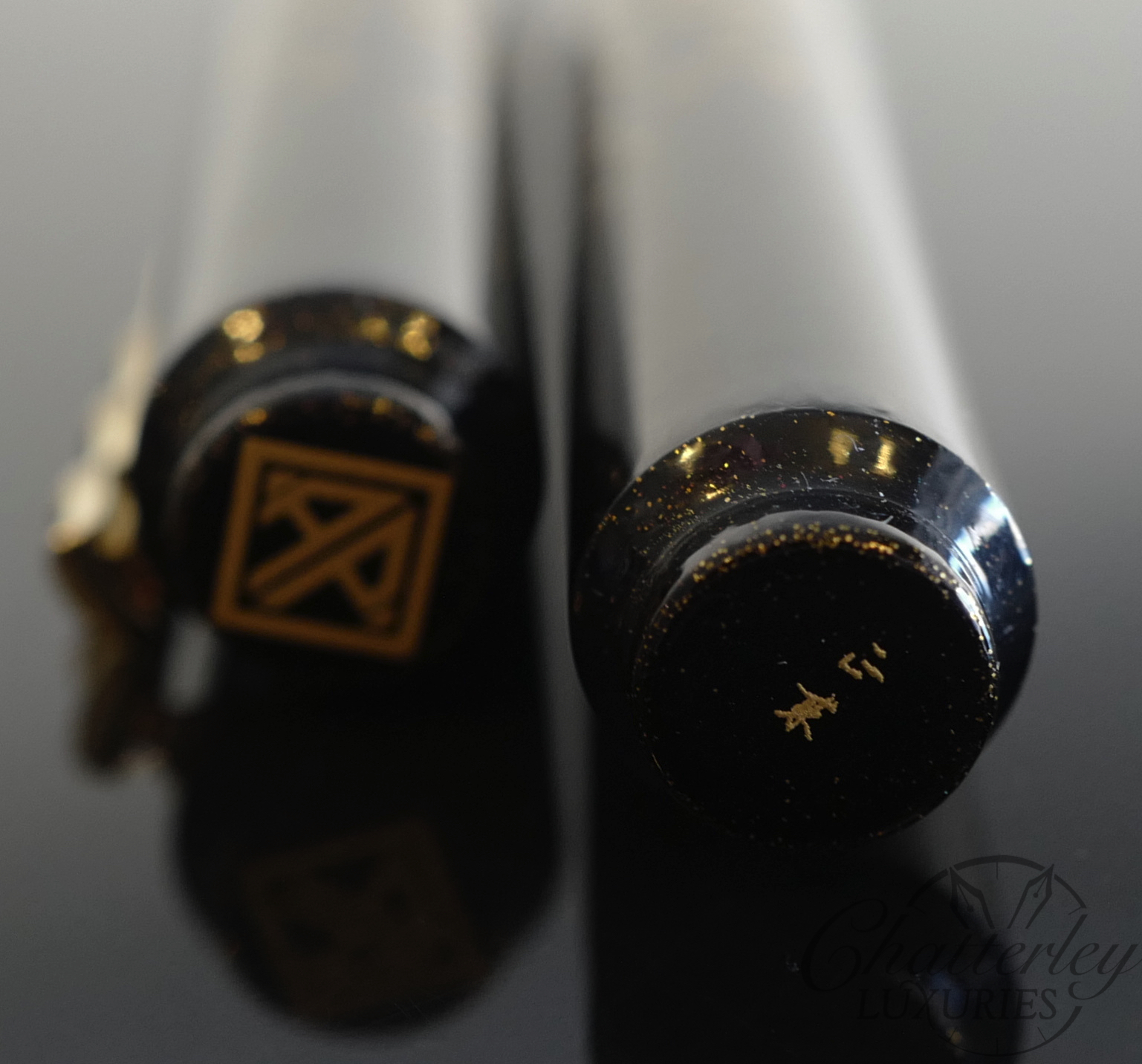 Flash Sale - AP Limited Editions Prototype Urushi Unique Piece Maki-e City Lights Fountain Pen - Image 3