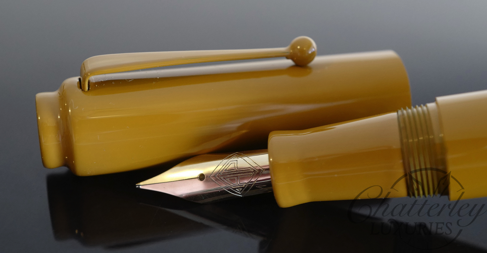 AP Limited Editions "The Apprentice" Urushi Yamabuki Fountain Pen with Painted Clip