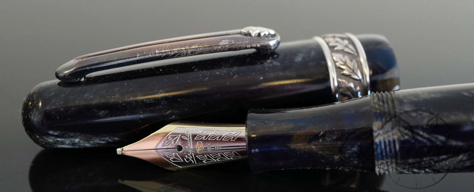 Stipula Etruria Blue Ocean Fountain Pen