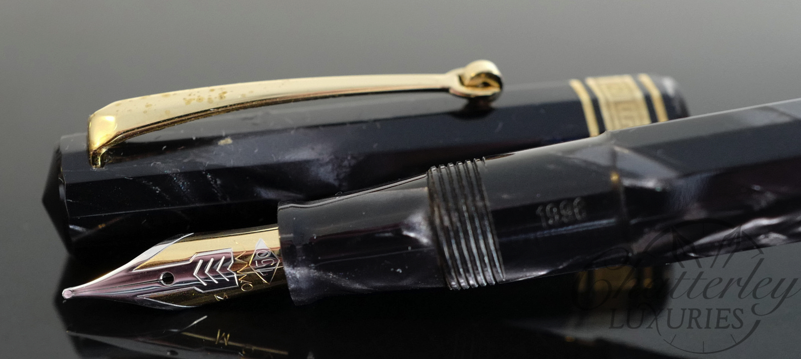 OMAS Pearl Grey Princess Fountain Pen