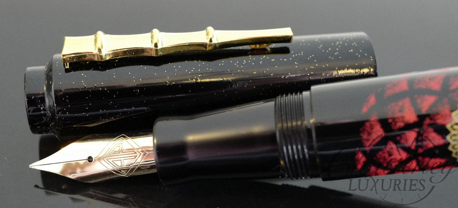 AP Limited Editions "The Apprentice" Sakura Lacquer Ganesha, Remover of Obstacles Fountain Pen