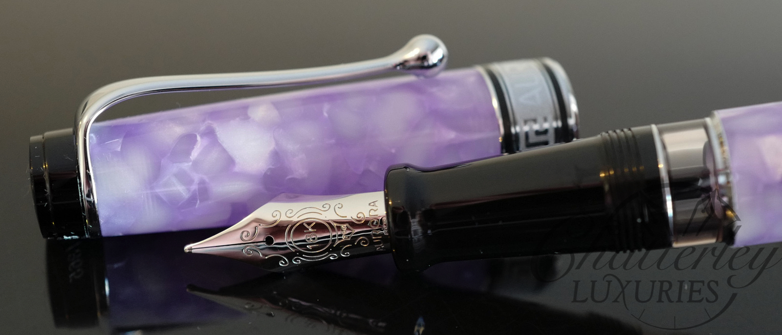 Aurora Optima 365 Lilac Limited Edition Fountain Pen