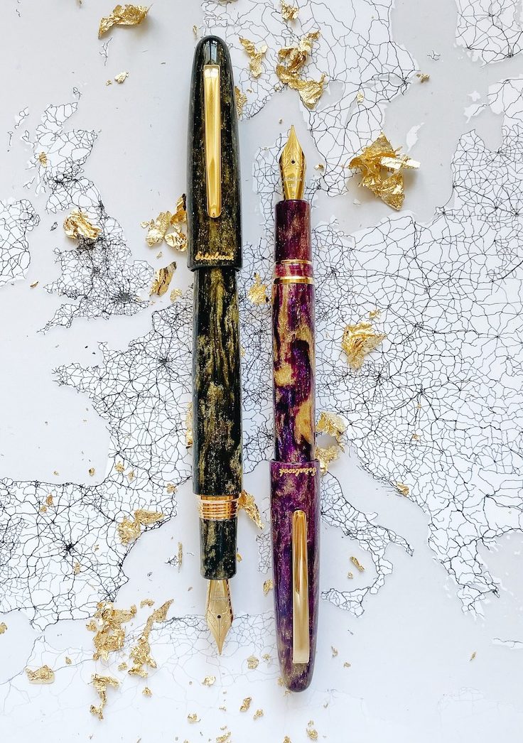 Esterbrook Estie Gold Rush Standard Size Fountain Pen Collection