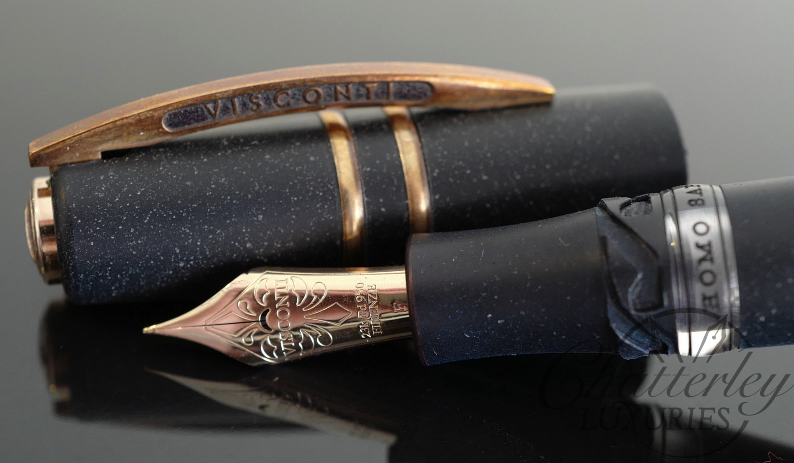 Visconti Homo Sapiens Crystal Dream Bronze Age Lava Fountain Pen