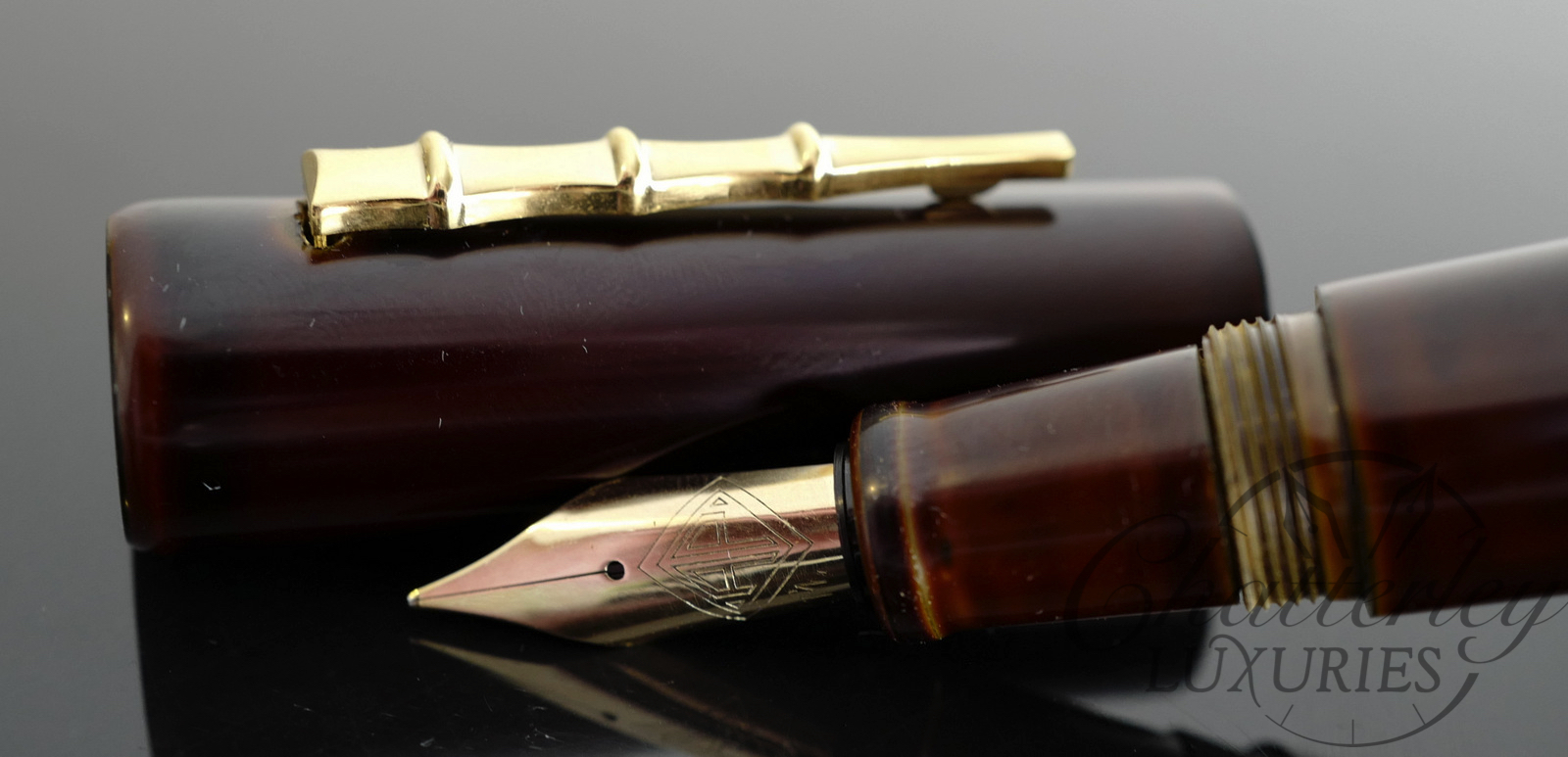 AP Limited Editions "The Apprentice" Urushi Tame Nuri Yellow Fountain Pen