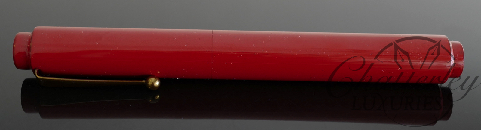 AP Limited Editions "The Apprentice" Urushi Red Fountain Pen with Painted Clip - Image 2
