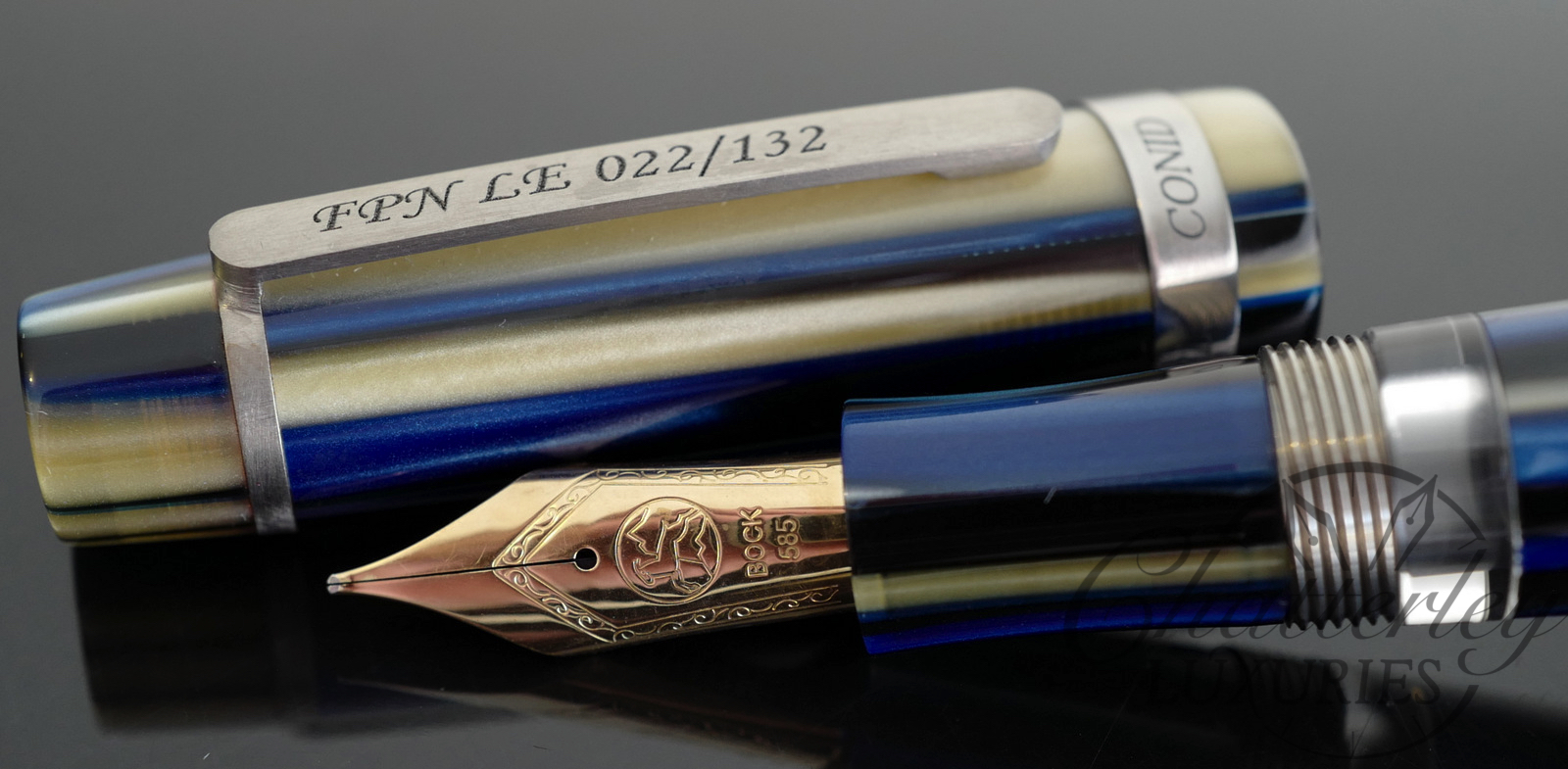 Conid FPN Blue Pearl Limited Edition Fountain Pen