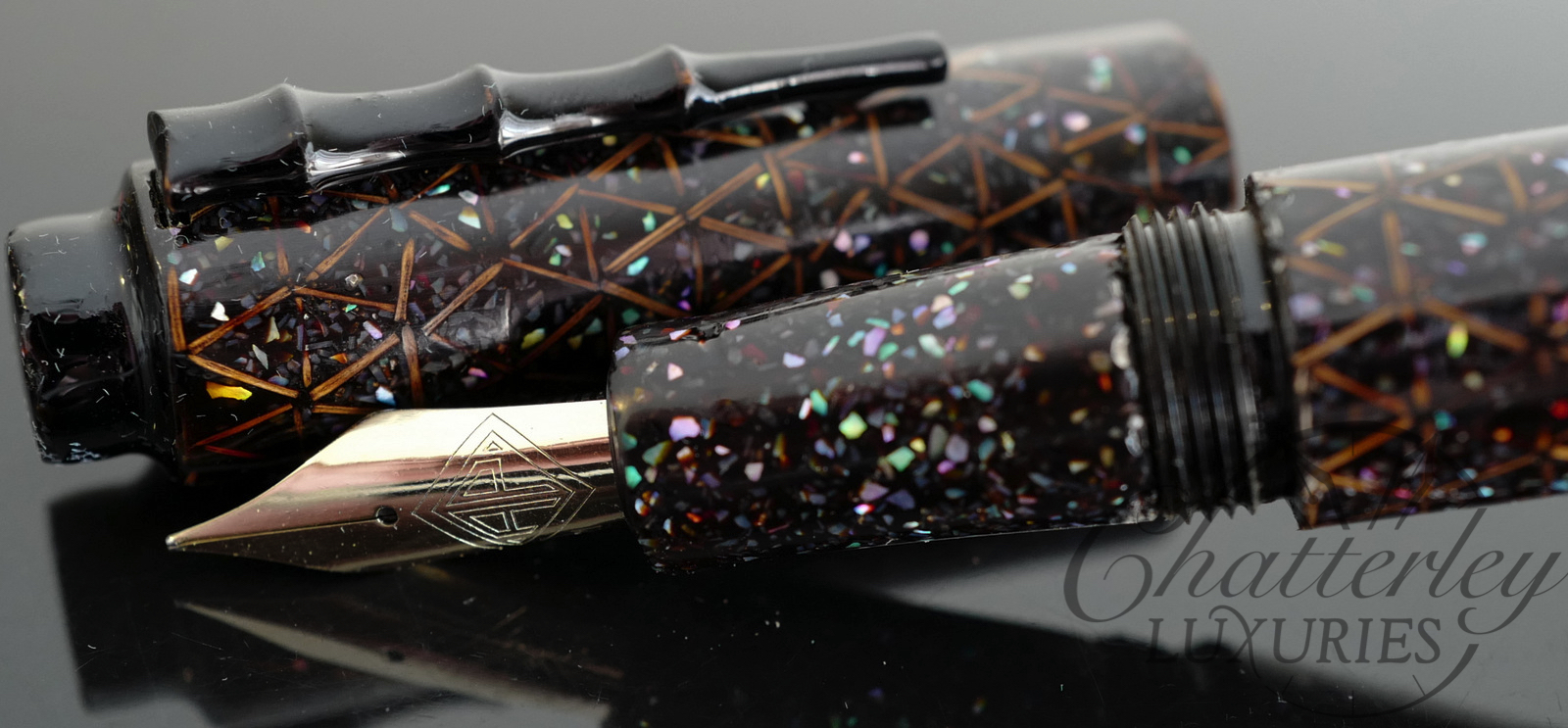 AP Limited Editions Gabion Radon/Bamboo Urushi Fountain Pen
