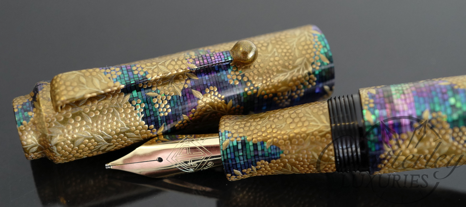 AP Limited Editions Cascading Streams Urushi and Maki-e Fountain Pen