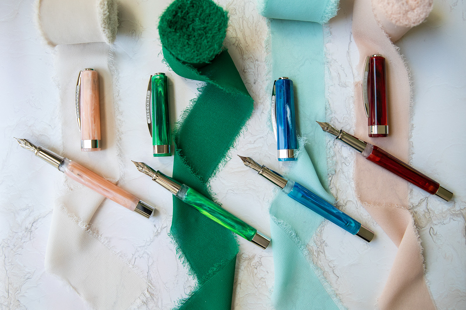 Closeout - Visconti Opera Demo Carousel Fountain Pen Collection