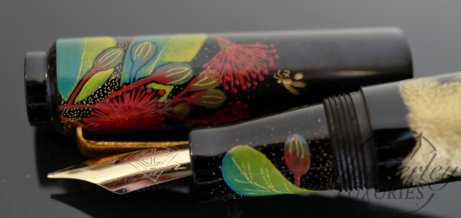AP Limited Editions Koala Bears and Eucalyptus Chinkin Fountain Pen