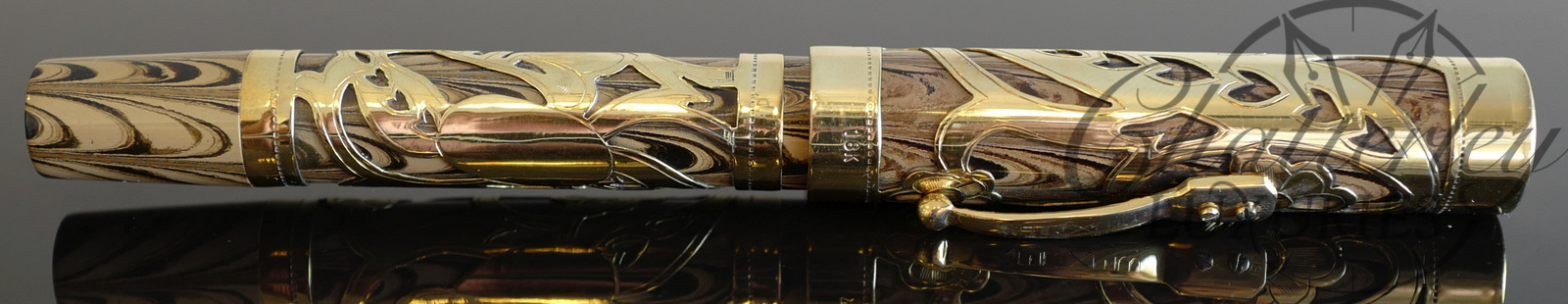 Bexley Finale Limited Edition Solid Gold Fountain Pen - Image 5