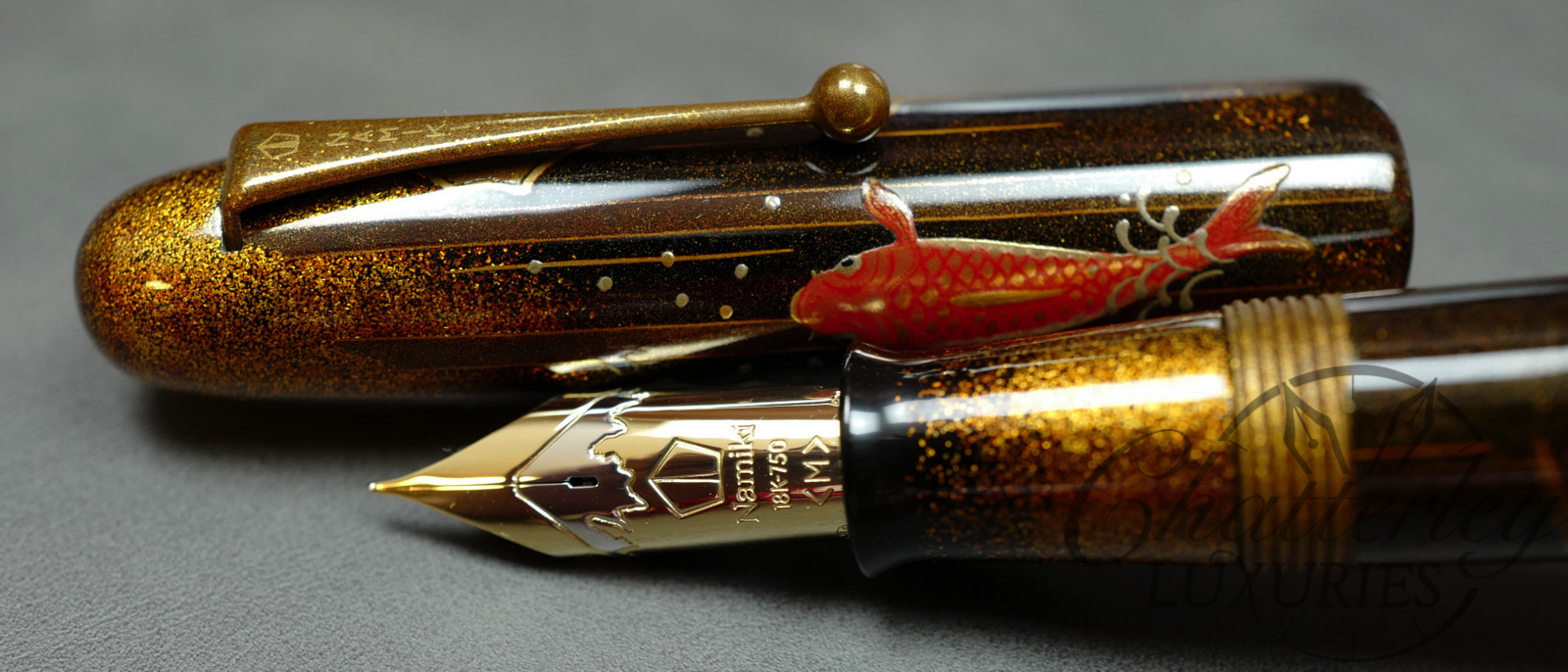 Namiki by Pilot Emperor Carp on Waterfall Fountain Pen
