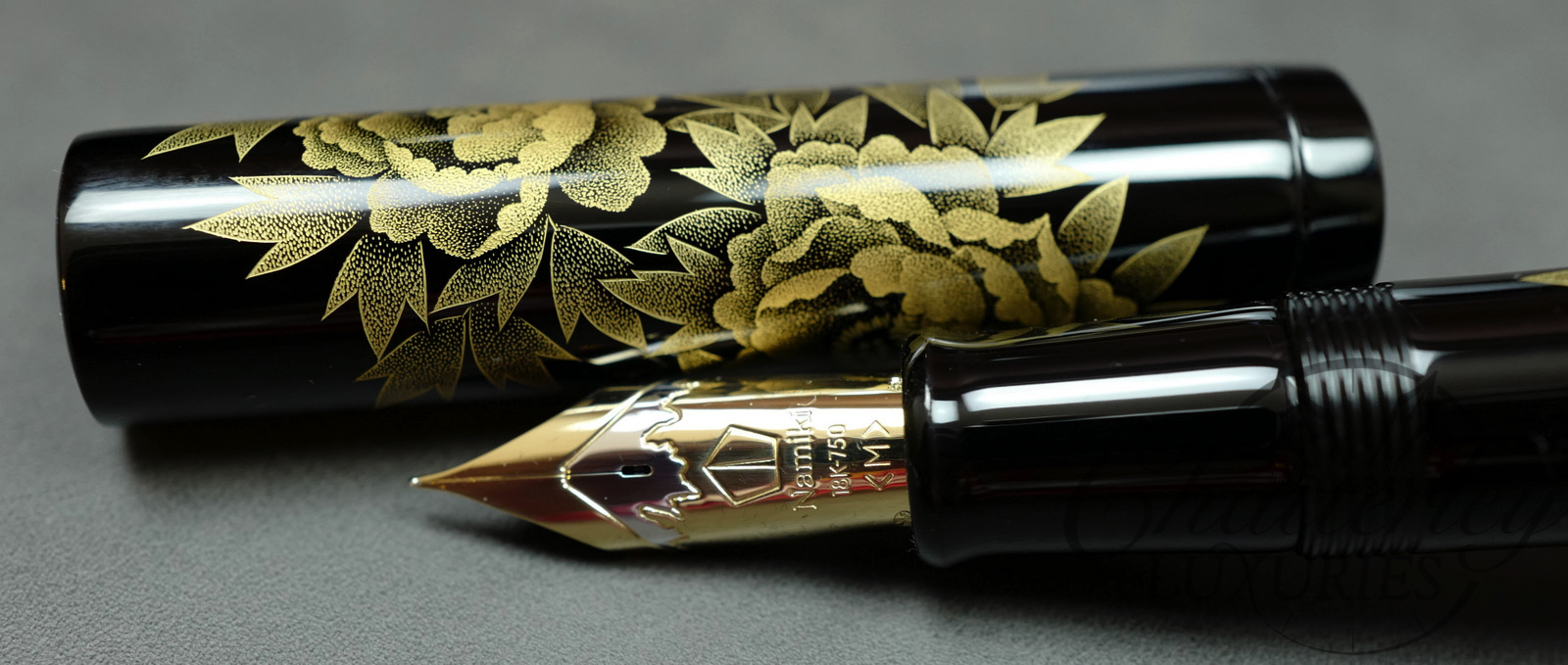 Namiki Emperor Chinkin Peony Fountain Pen
