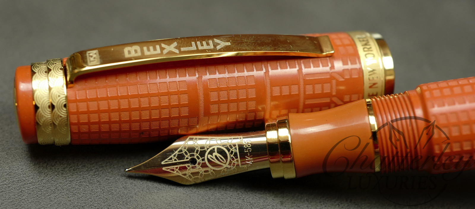 Bexley New Yorker Chrysler Building Chased Limited Edition Fountain Pen