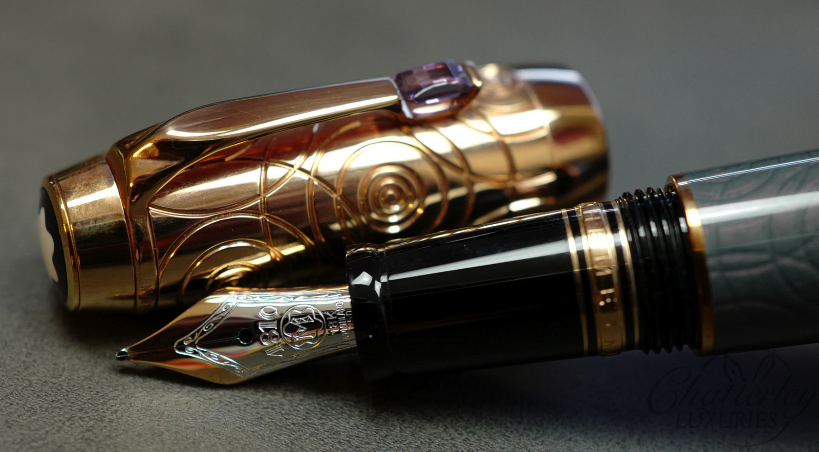 Montblanc Boheme Pirouette Lilas Fountain Pen