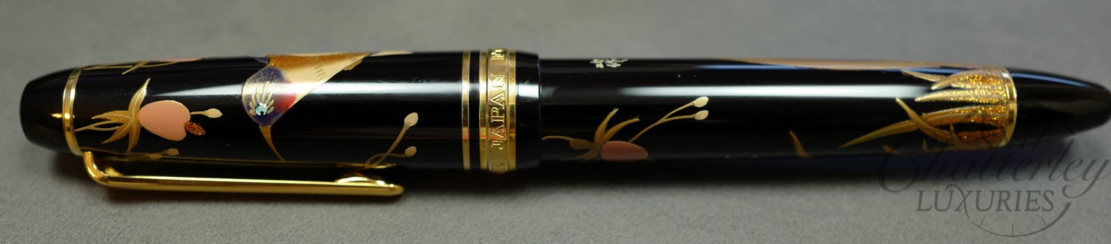 Sailor Hummingbird Maki-e Raden Limited Edition Fountain Pen #18/20 with Bespoke Naginata Togi Special Nib - Image 6