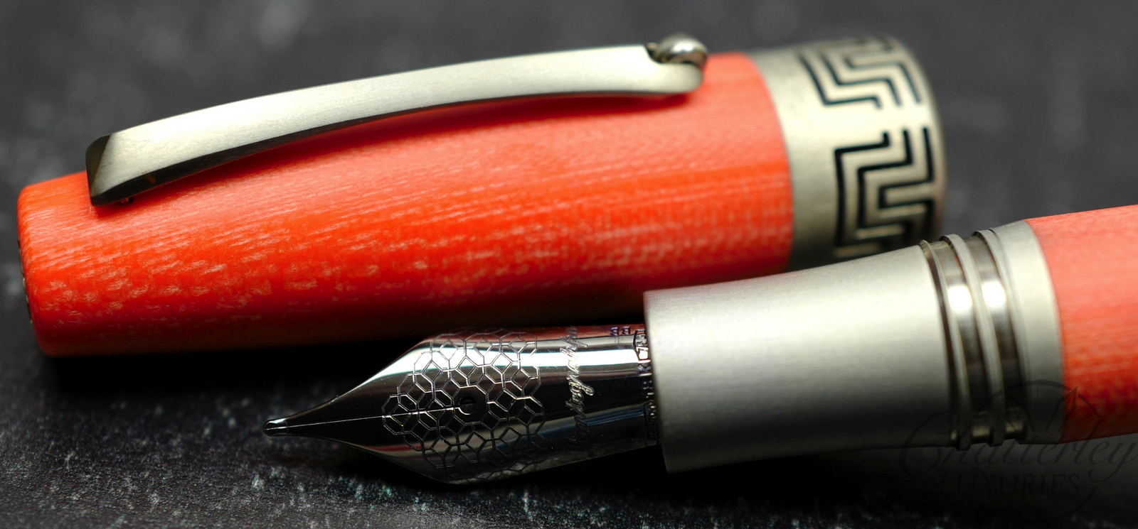 Chatterley Montegrappa Extra Futuro Orange Limited Edition Fountain Pen