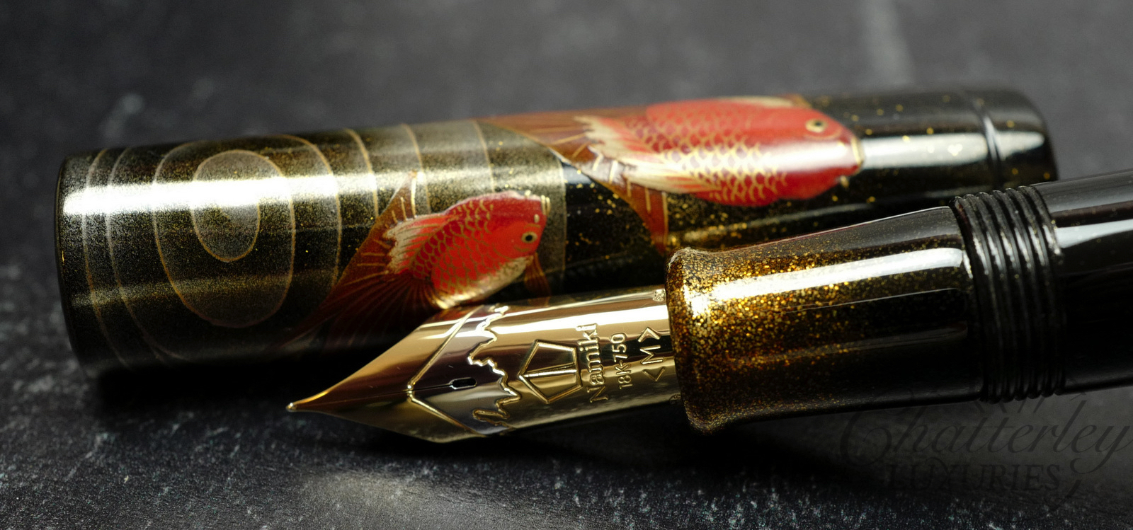 Namiki Emperor Maki-e Goldfish Fountain Pen by Seiki Chida