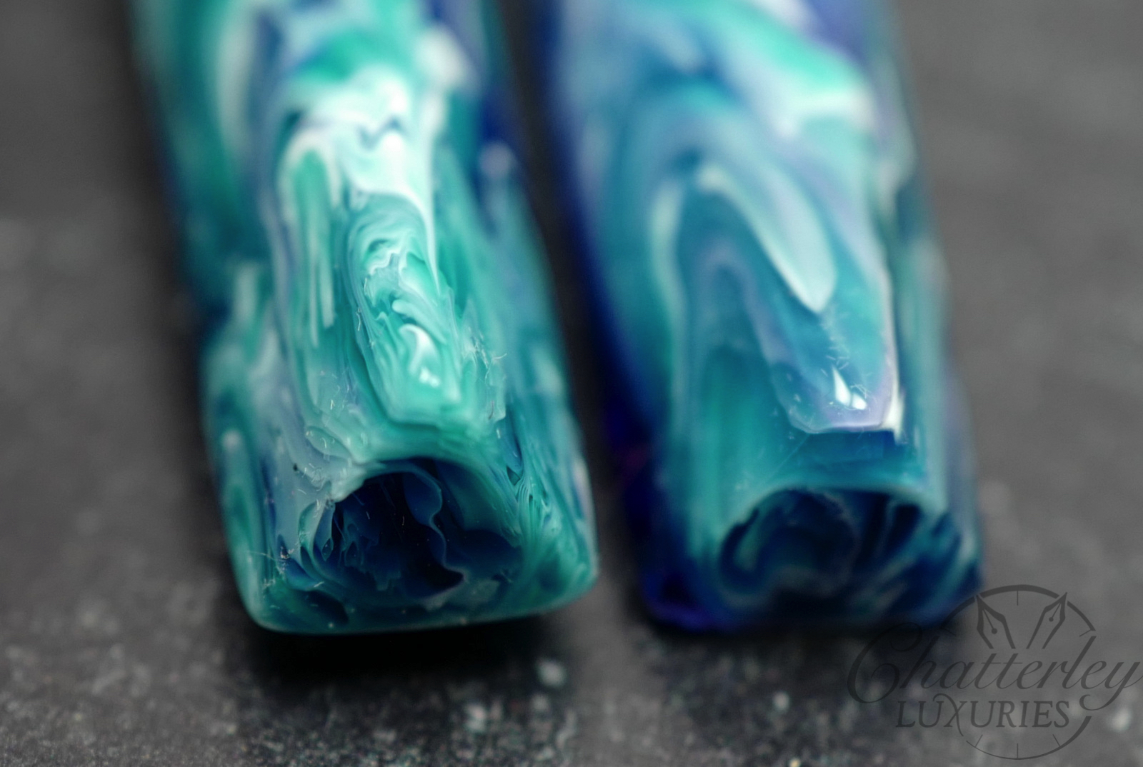 Newton for Chatterley Prospector in Primary Manipulation "Sea Glass" Fountain Pen - Image 5