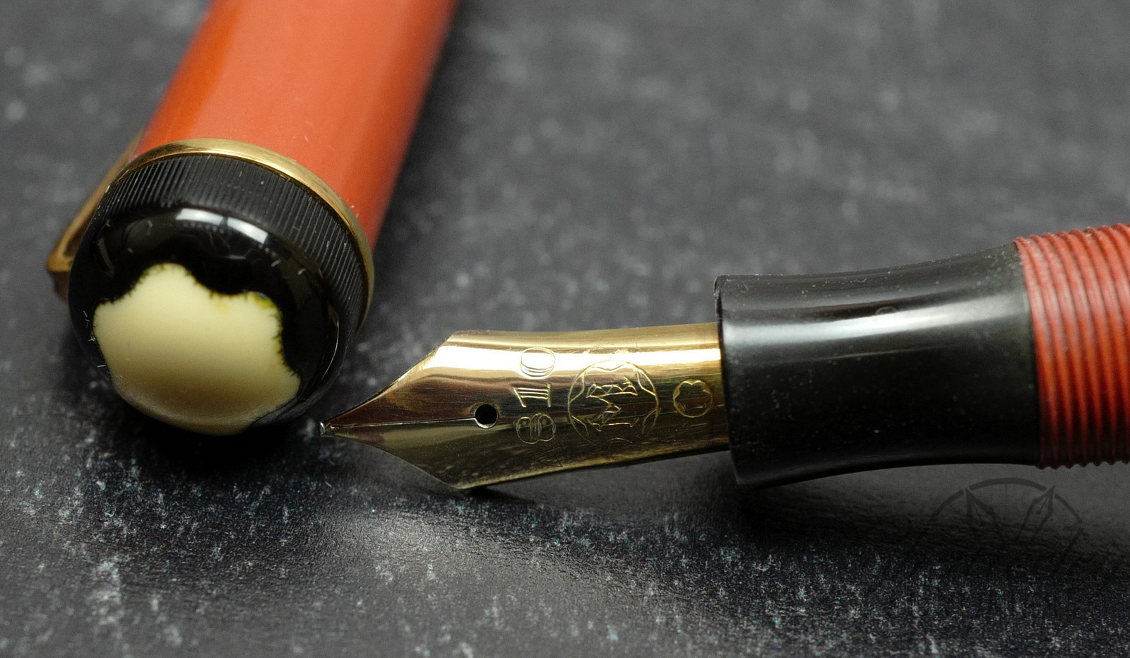 Montblanc Vintage Coral Red Number 30 Fountain Pen