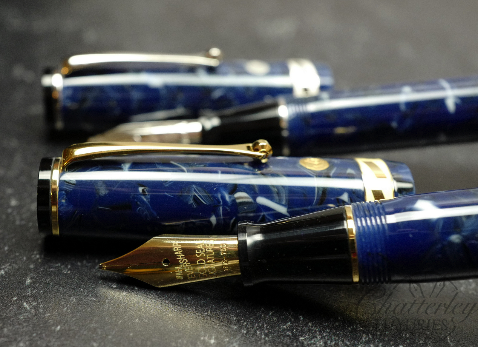 Wahl Eversharp Signature Classic Collection Blue Lapis Fountain Pen