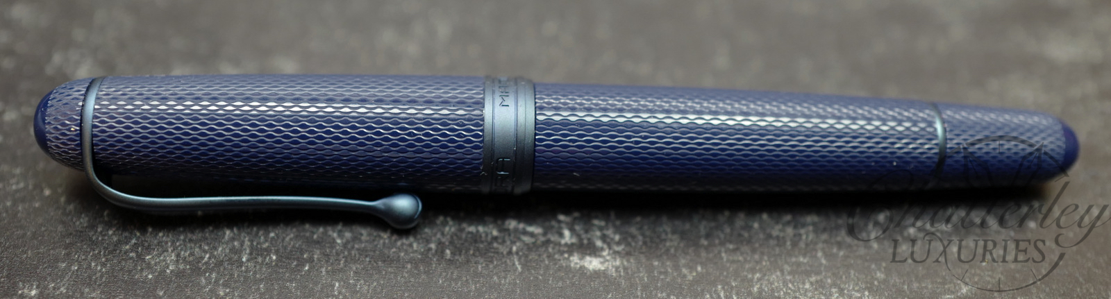 Aurora 88 Guilloche Blue Mamba Limited Edition Fountain Pen - Image 2