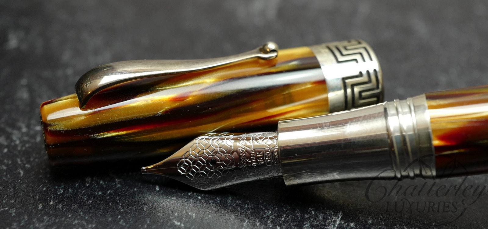 Montegrappa Extra 1930 Turtle Brown Fountain Pen
