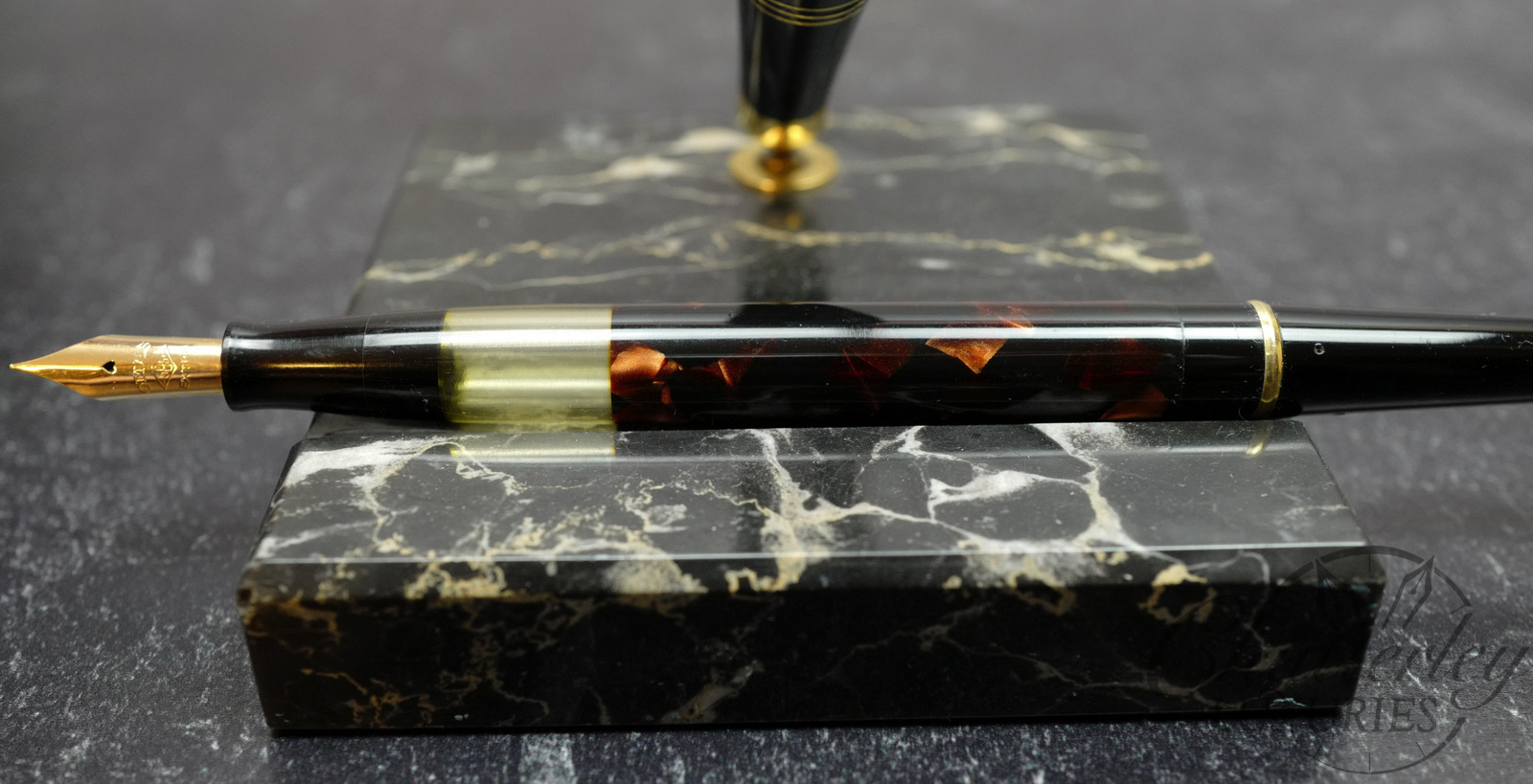 Omas Vintage Celluloid Desk Piston Filled Fountain Pen