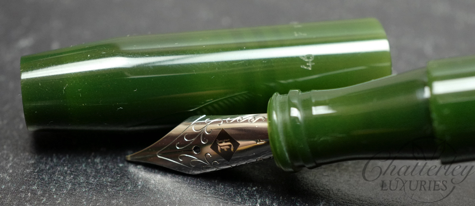 Franklin Christoph Model 46 Vintage Green Fountain Pen