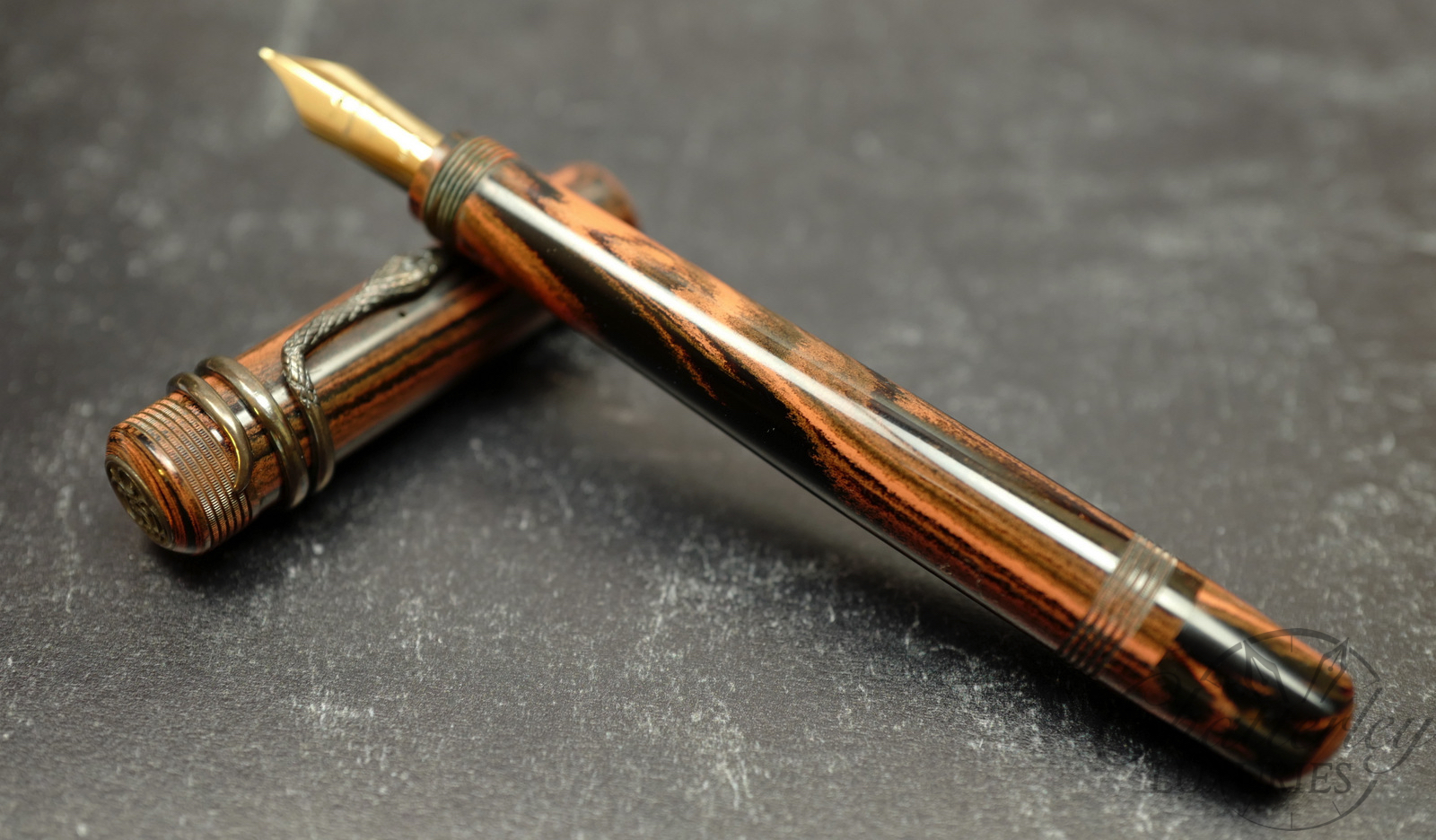 CusTom (Tom Westerich) Ebonite Oversized Fountain Pen - Image 9