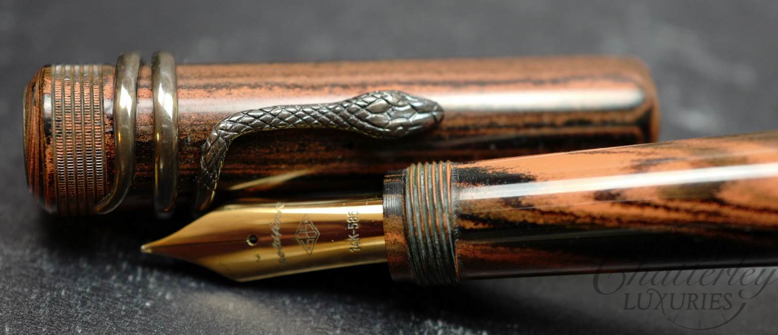 CusTom (Tom Westerich) Ebonite Oversized Fountain Pen - Image 7