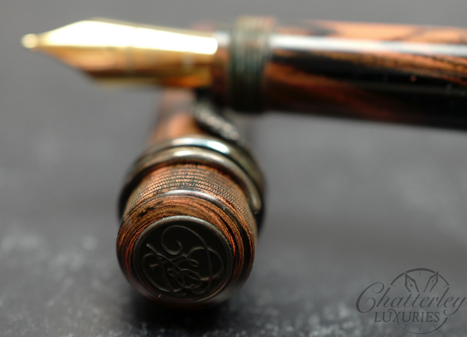 CusTom (Tom Westerich) Ebonite Oversized Fountain Pen - Image 6