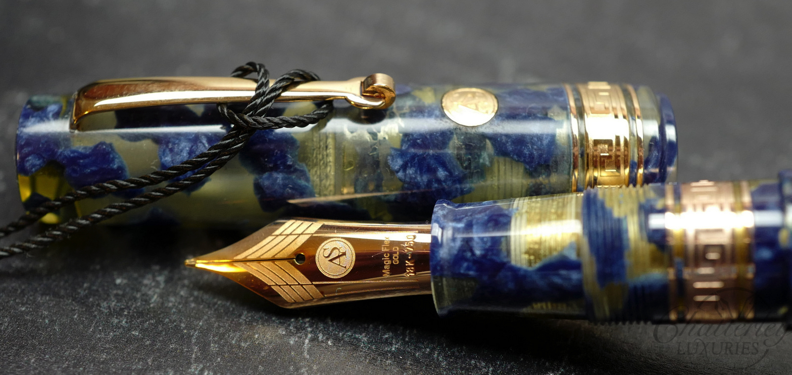 Armando Simoni Club/Chatterley Bologna Extra Lucens Celluloid Limited Edition Fountain Pen