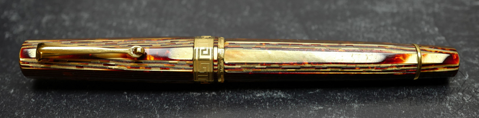 Armando Simoni Club "Southwest" One off Bespoke Gladiatore Bronze Arco Celluloid Fountain Pen - Image 2