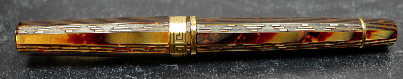 Armando Simoni Club "Southwest" One off Bespoke Gladiatore Bronze Arco Celluloid Fountain Pen - Image 4