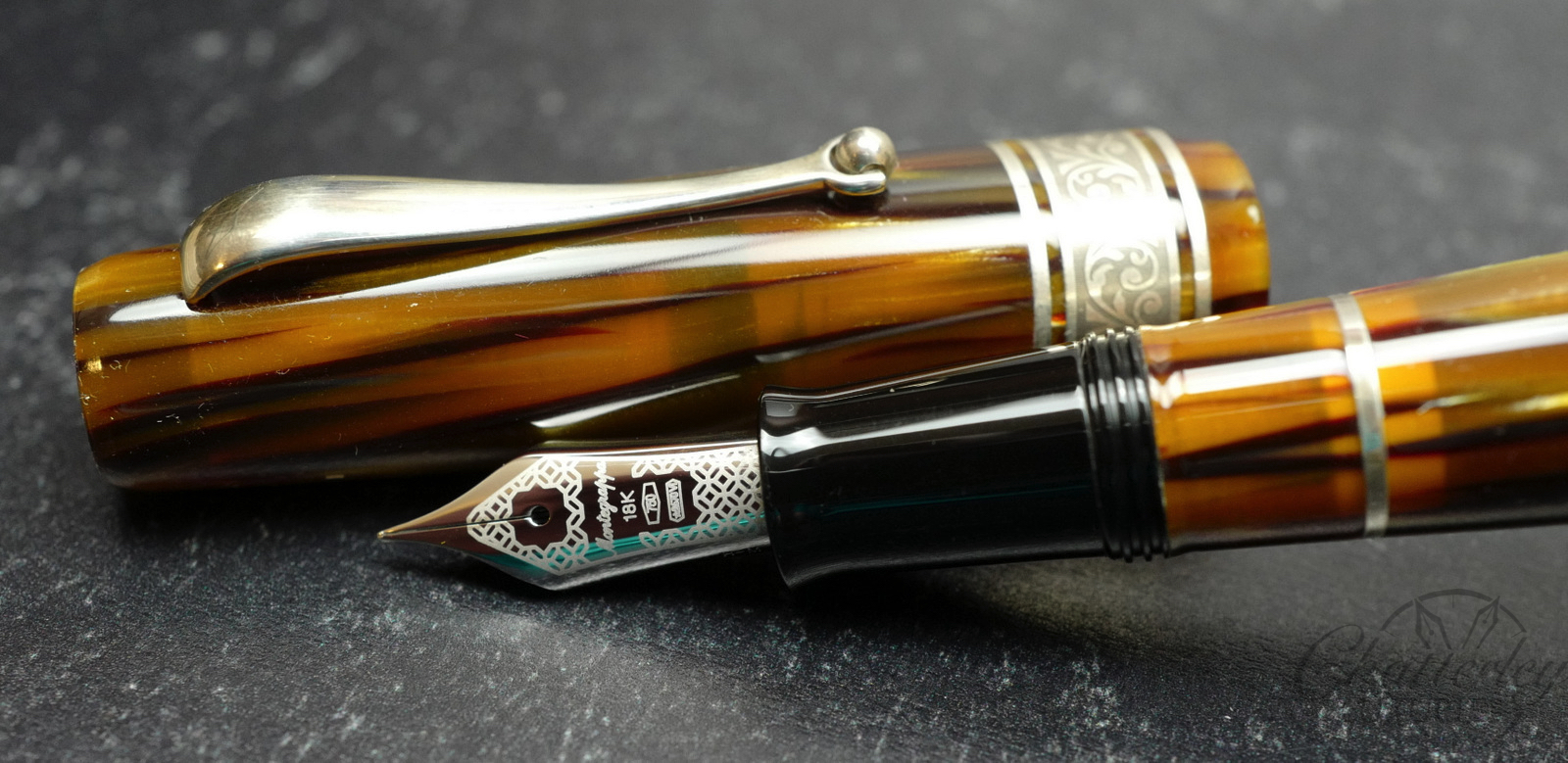 Montegrappa Ammiraglio 1939 Turtle Limited Edition Fountain