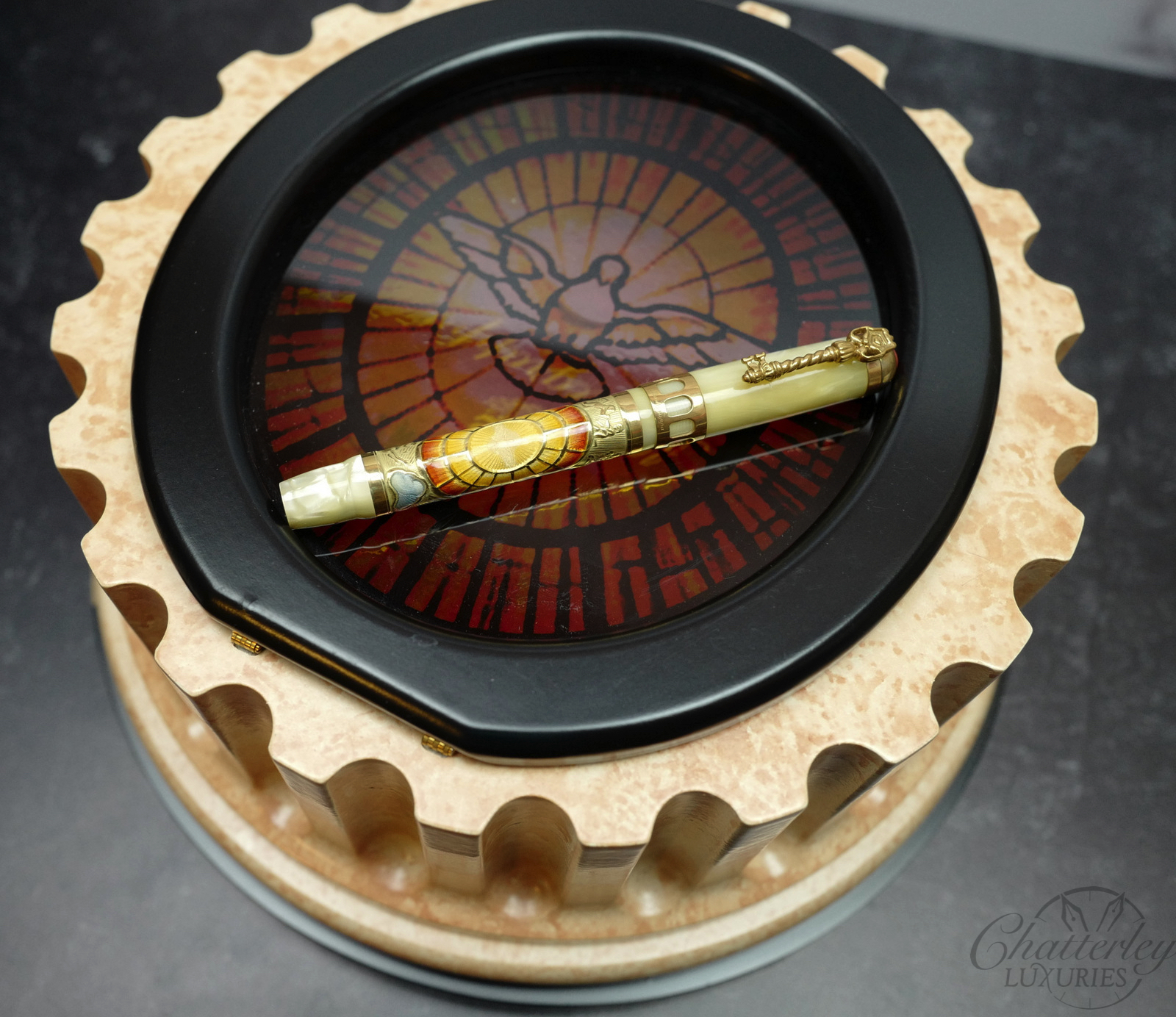 Montegrappa Tertio Millennio Solid Gold Limited Edition Fountain Pen