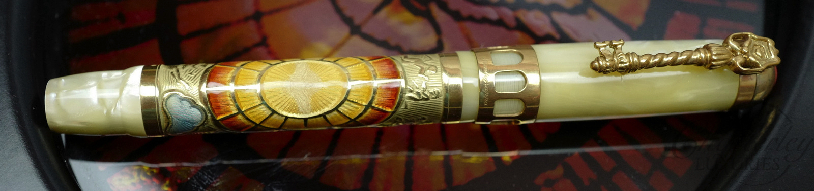 Montegrappa Tertio Millennio Solid Gold Limited Edition Fountain Pen - Image 6