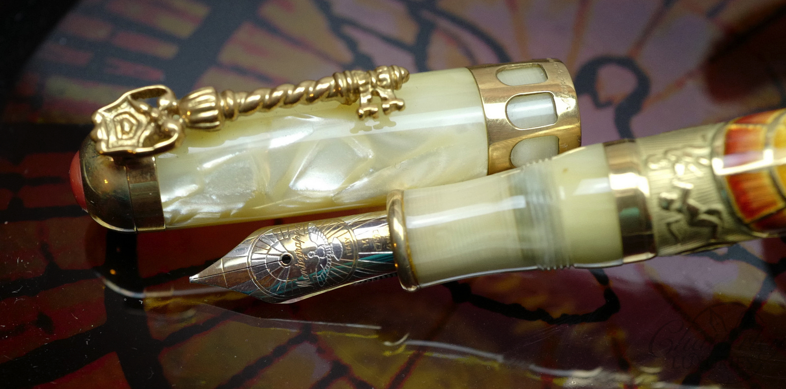 Montegrappa Tertio Millennio Solid Gold Limited Edition Fountain Pen - Image 5
