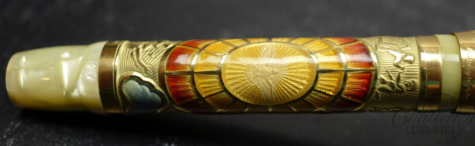 Montegrappa Tertio Millennio Solid Gold Limited Edition Fountain Pen - Image 3